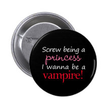 Jag önskar att vara en vampyr knappar med nål