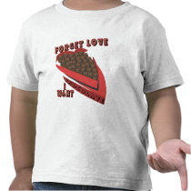 Jag önskar chokladvalentinesT-tröja och gåvor