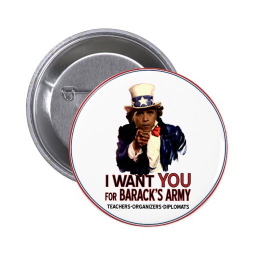 Jag önskar dig - politiska Obama knäppas Nål
