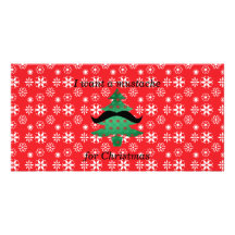 Jag önskar en mustasch för jul foto kort