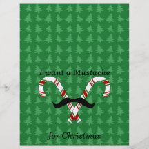 Jag önskar en mustasch för julcandy cane custom flyer