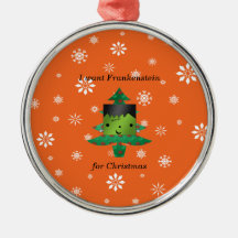 Jag önskar frankenstein för jul julgransdekorationer