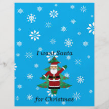 Jag önskar santa för jul custom flyer