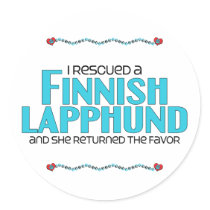 Jag räddade en finlandssvenska Lapphund (den kvinn