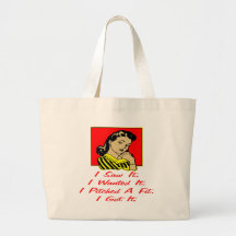 Jag sågar det som jag önskade det, kastade I en pa Tote Bags