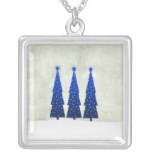 Jag ska har jul för en blått utan dig skräddarsydda halsband
