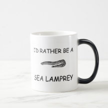 Jag skulle är ganska en havsLamprey Kaffe Muggar