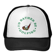 Jag skulle är ganska golfspelet trucker keps
