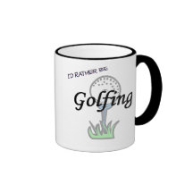 Jag skulle är ganska golfspelmuggen