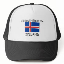 Jag skulle är ganska i Island Baseball Hat