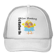 Jag skulle är ganska solbadningchicken trucker keps
