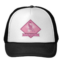 Jag slåss bröstcancer trucker keps