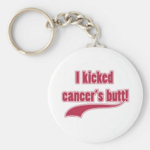 Jag sparkade cancer ända nyckel ringar