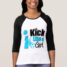 Jag sparkar något liknande en flicka t-shirt