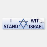 Jag står med Israel Bildekal