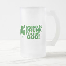 Jag svär till den berusade I-förmiddagen inte gude Kaffe Mugg