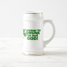 Jag svär till den berusade I-förmiddagen inte gude Kaffe Mugg