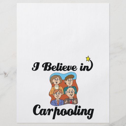 jag tror, i carpooling flyg blad