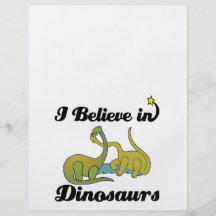 jag tror i dinosaurs flygblad