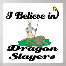 jag tror i drakeslayers posters