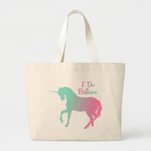 Jag tror i Unicorns Tote Bags