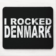 Jag vaggade Danmark Musmattor