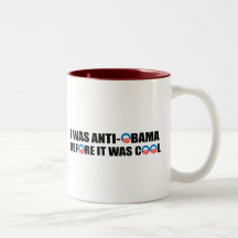 JAG VAR ANTI-OBAMA, FÖR DEN VAR KALL KAFFE KOPP