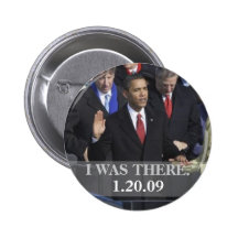 JAG VAR DÄR - presidenten Obama som in svär Knapp Med Nål