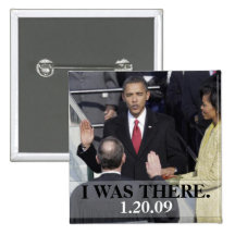 JAG VAR DÄR - presidentObama historia som in svär Knapp