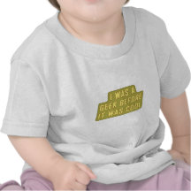 Jag var en Geek, för det var kallt T-shirts