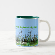 Jakt, fiske, Etc. Lämna mig en gräsänka… Kaffe Mugg