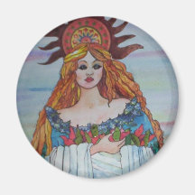 Jalapeno Madonna Magnet För Kylskåp