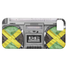 Jamaica boombox iPhone 5 Case-Mate skal