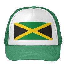 Jamaica flaggahatt mesh kepsar