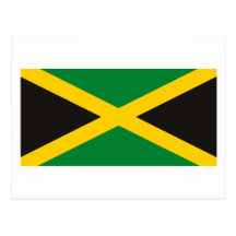 Jamaica flaggavykort