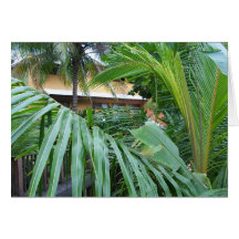 Jamaica handflatan hälsningskort