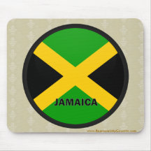 Jamaica Roundel kvalitets- flagga Musmatta