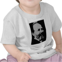 James A. Garfield silhouette Tee
