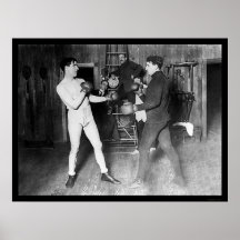 James J. Corbett Boxning 1905 Print