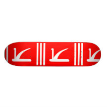 Jammu Kashmir, Indien flagga Skate Board Deck