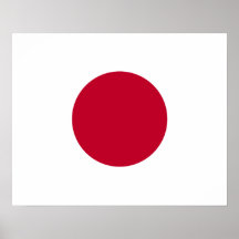 Japan flaggaaffisch