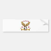 Japan fotbolldesigner bildekaler