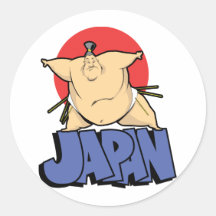 Japan Sumo Klistermärken
