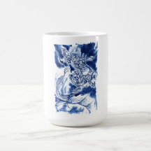 Japansk demontatuering för kall klassiker kaffe kopp