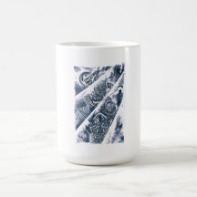 Japansk demontatuering för kall klassiker kaffe mugg