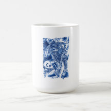 Japansk demontatuering för kall klassiker kaffe muggar
