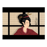 Japansk flickavykort