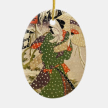 Japansk julprydnad för vintage julgransdekorationer
