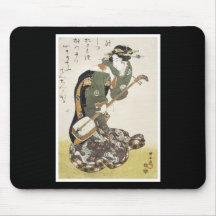 Japansk konstmousepad musmatta