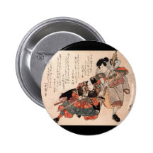 Japanskt måla C. 1800's Nål